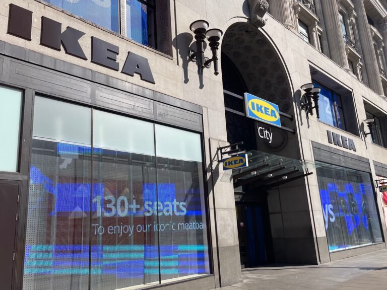 Ikea is going big on city-center stores. Take a look inside its new location in the heart of London.