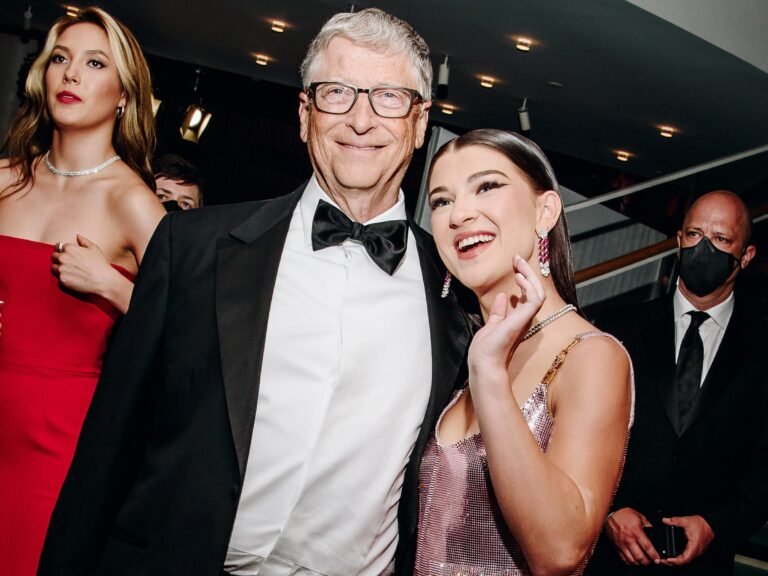 Bill Gates' daughter Phoebe says she showed him how to 'work the room' socially
