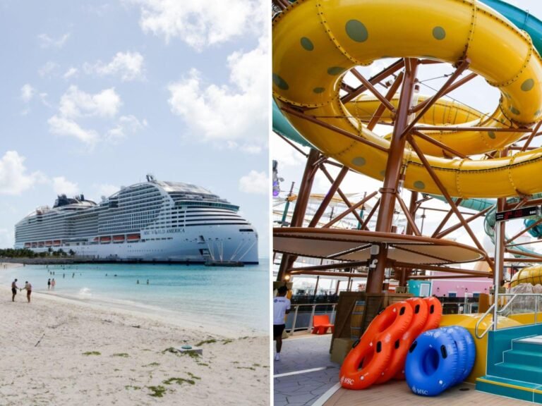 I sailed on MSC's giant new ship and saw how the European cruise line is catering to Americans