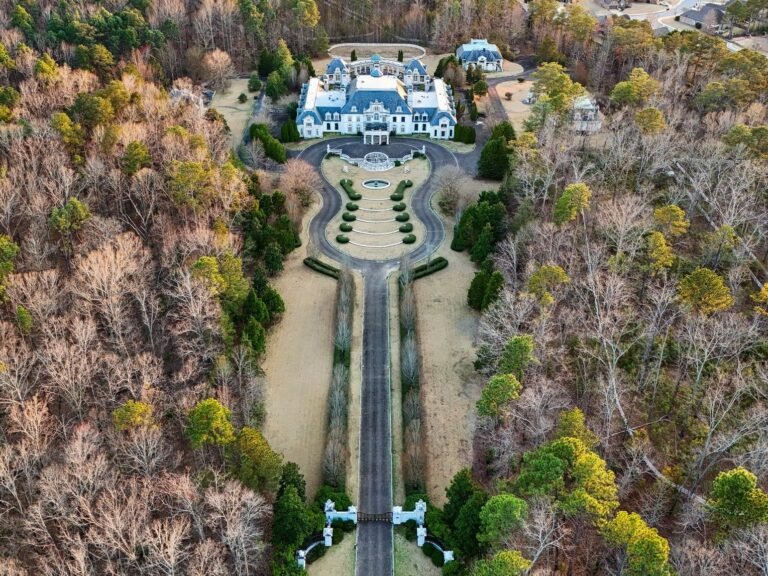 The largest home in Alabama, famous for its guitar-shaped driveway, is for sale. See inside the Versailles of Shoal Creek.