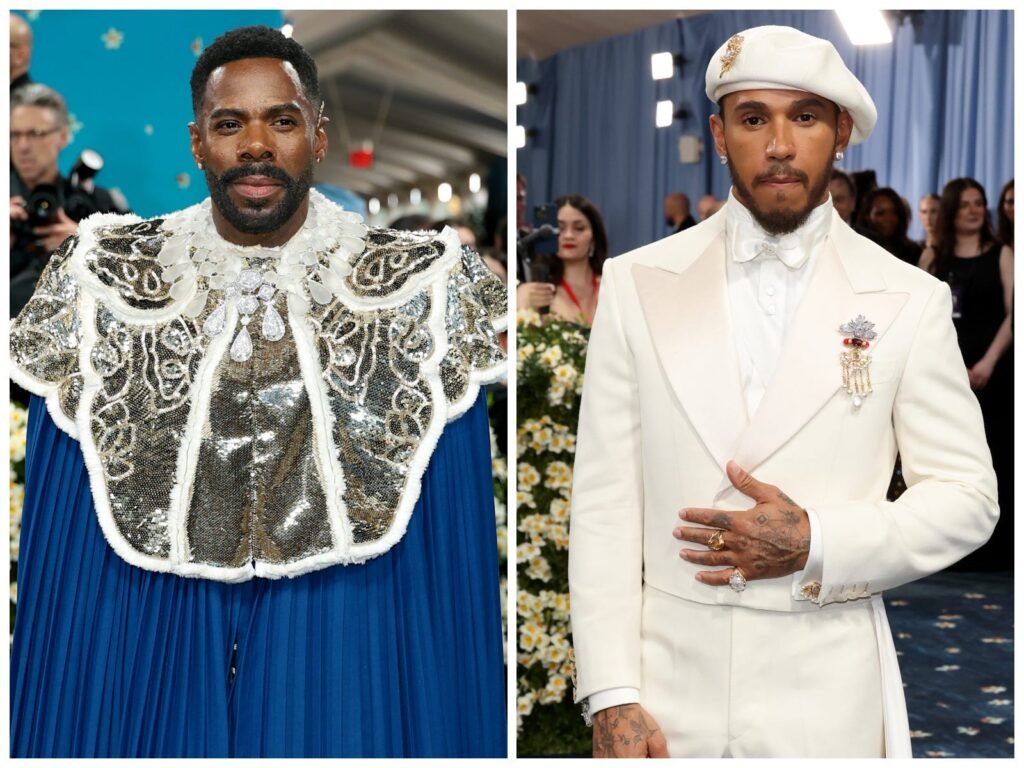 Men are stealing the show at the 2025 Met Gala. Here's what they're wearing.