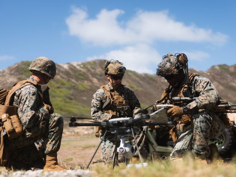 The US Marine Corps is trying to figure out how to sort out friendly and enemy drones in battle