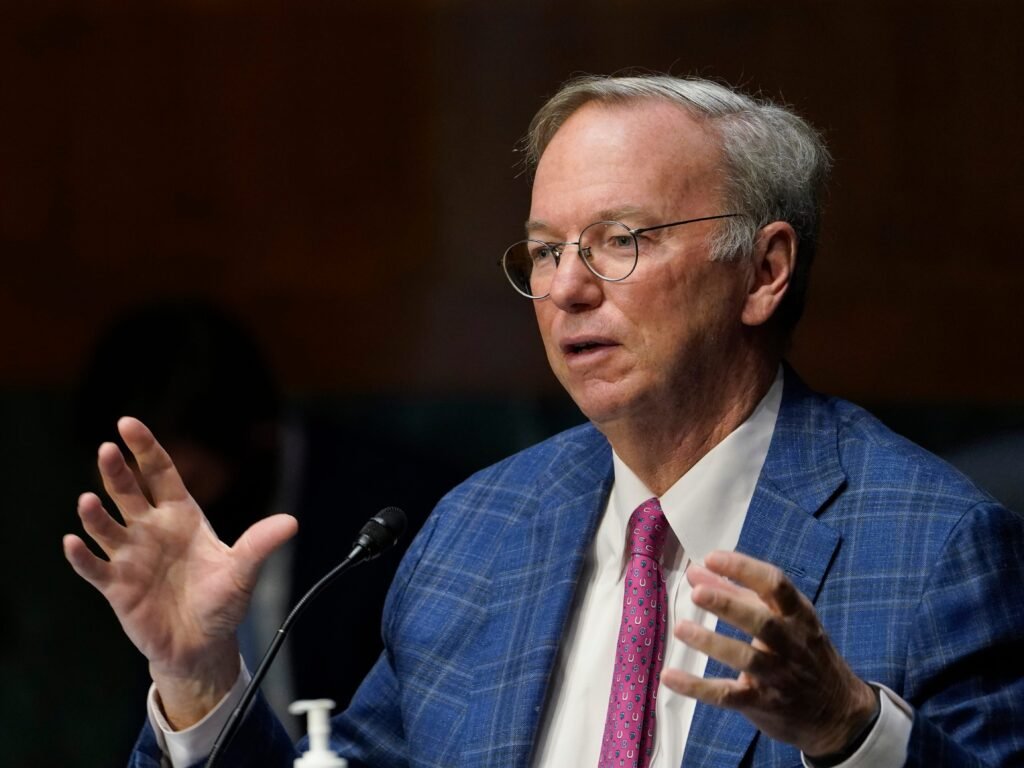 Former Google CEO Eric Schmidt said Taiwan could use kamikaze boats to protect itself from a Chinese invasion