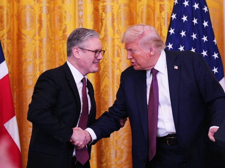 Trump says first trade deal is with the UK — with many others to follow