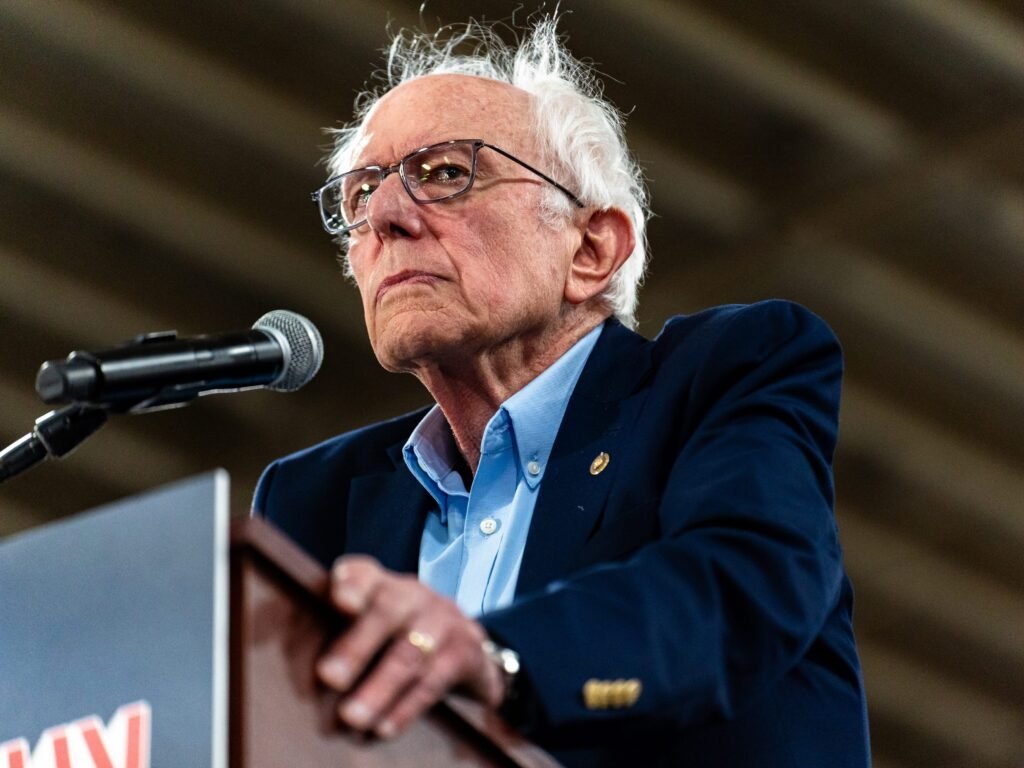 Bernie Sanders warns Shari Redstone 'not to capitulate' to Trump after the head of CBS News resigned