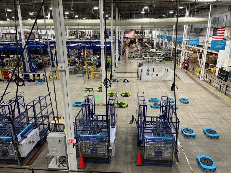 Amazon's sprawling warehouse robot factories offer a glimpse into modern US manufacturing