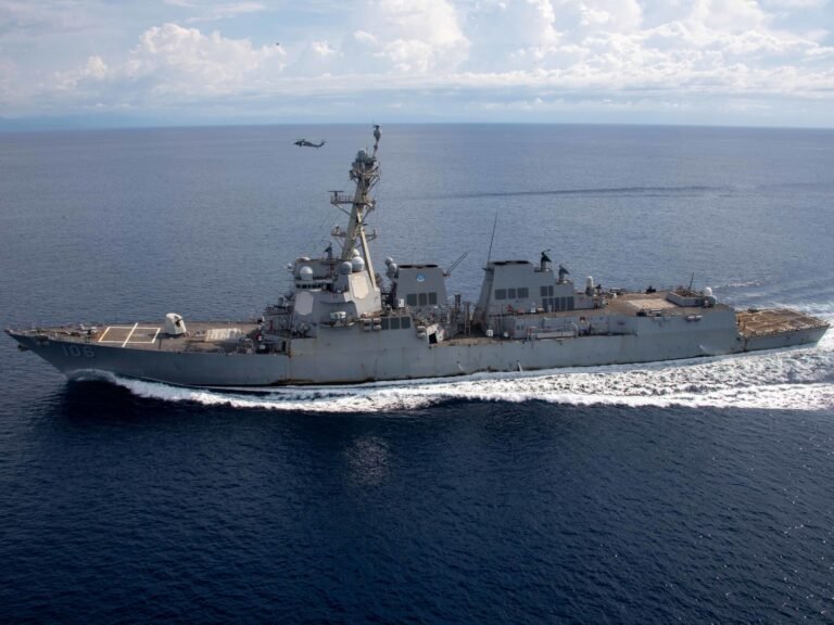 A US Navy captain tells BI his heart was racing when his warship came under Houthi fire for the first time