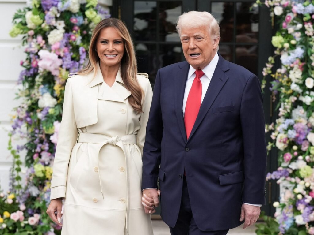 Photos show every time Melania Trump has appeared at a public White House event this year