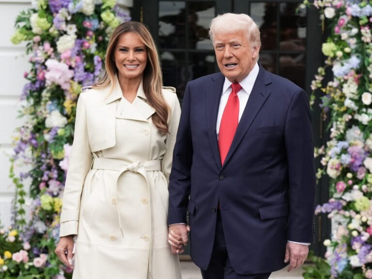 Photos show every time Melania Trump has appeared at a public White House event this year