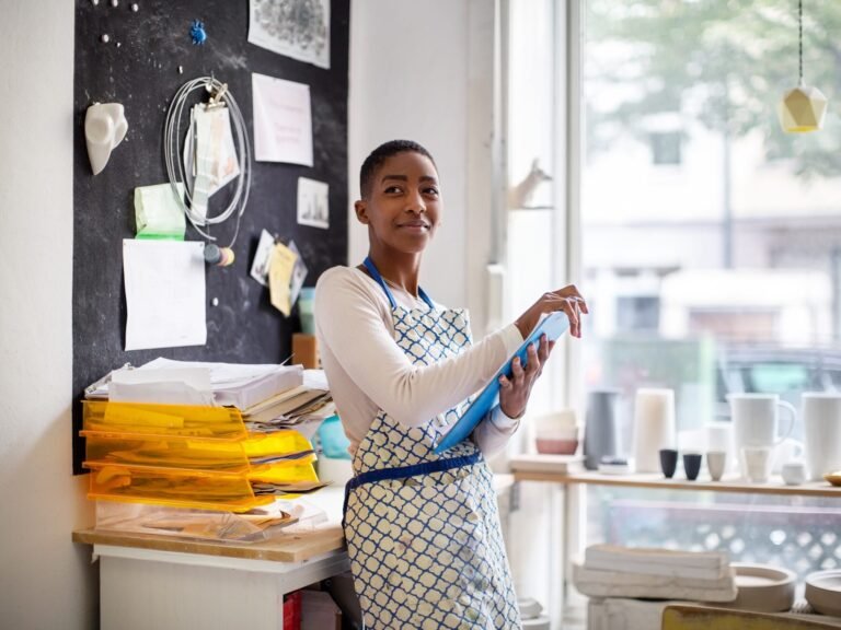 The share of businesses started by women kept rising while the funding gap was stubborn