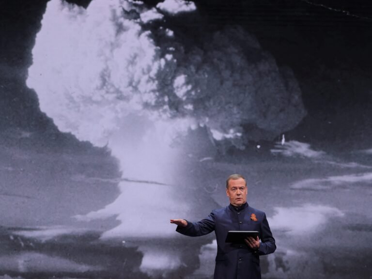 Russia's former president wants to seize a 'buffer zone' in Ukraine. It would take 91 years at Moscow's rate of advance.
