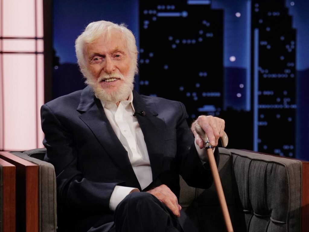 Dick Van Dyke's wife says there's a 'curse' that comes with her husband living to almost 100