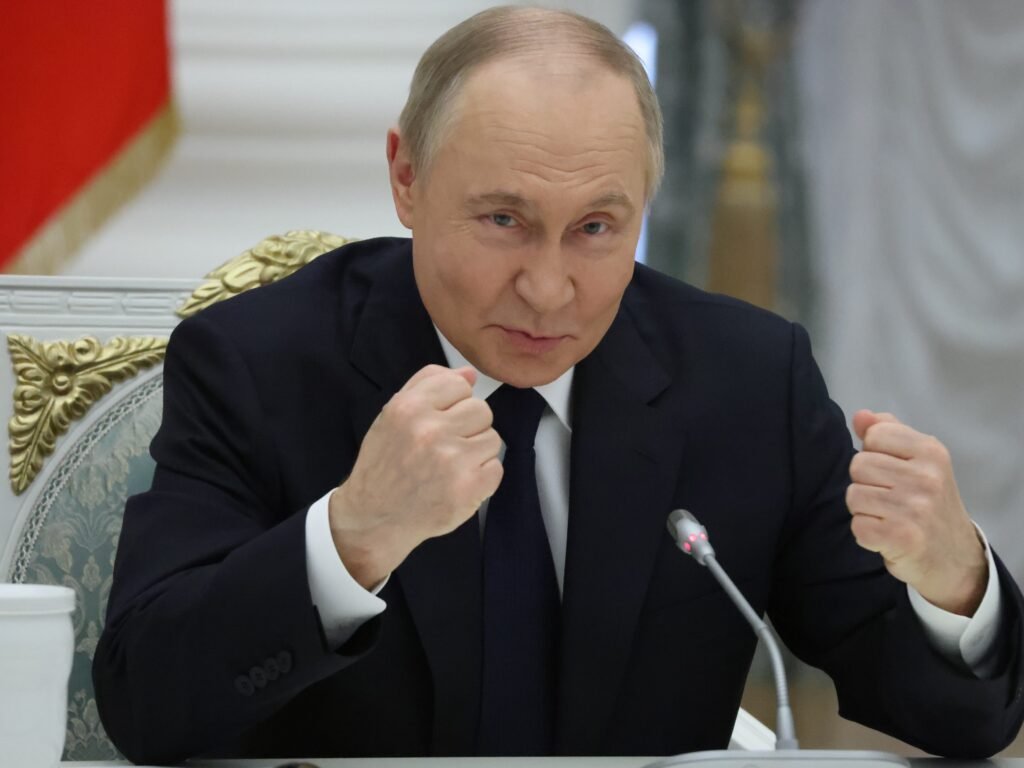Putin said Russia needs to 'strangle' Western tech firms still operating in the country