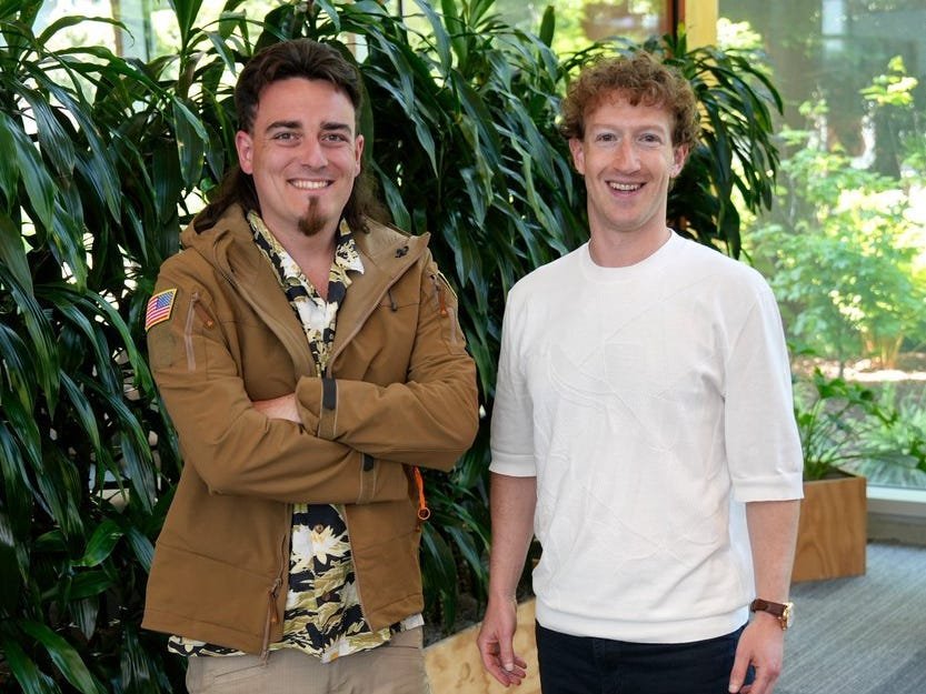 Mark Zuckerberg and Palmer Luckey end their beef and partner to build extended reality tech for the US military