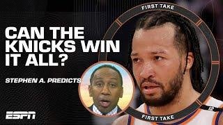 Stephen A.'s CONFIDENCE METER on the Knicks to WIN IT ALL?!