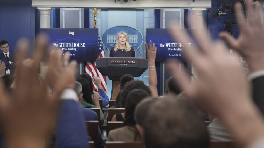 Watch live: White House briefs reporters as economic uncertainty mounts