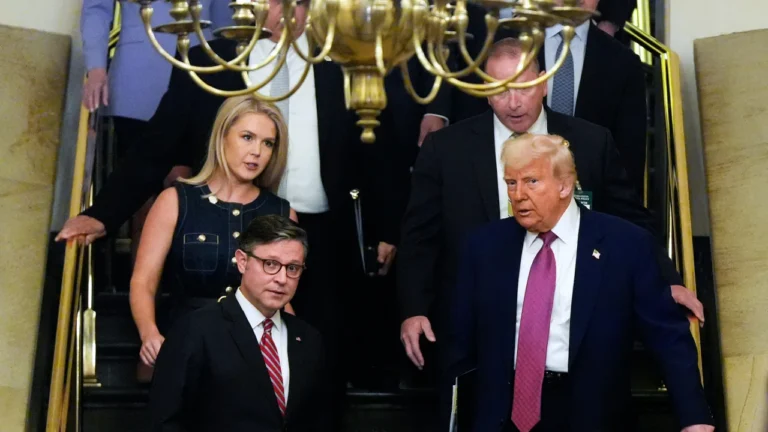 Divided House GOP head to the White House to save Trump’s big bill
