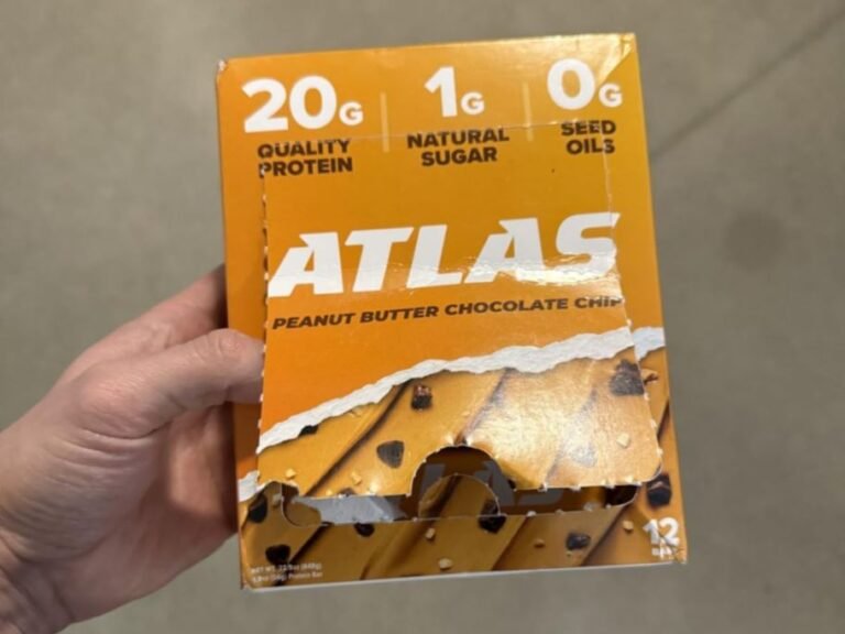 Atlas Protein Bar 12-Pack Just $16.90 on Amazon (Reg. $30) – Seed Oil Free!