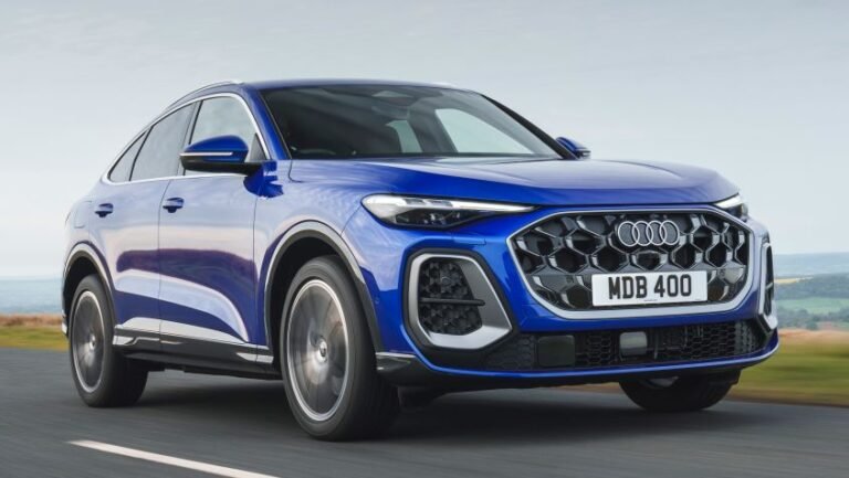 New Audi Q5 Sportback 2025 UK - pictures
