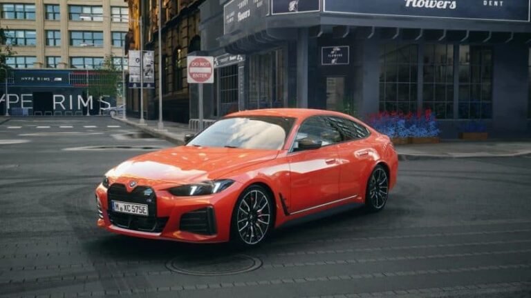 BMW i4 M60 Makes Photo Debut In A Ferrari Color