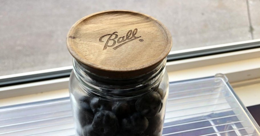 Ball Self-Sealing Wooden Lids 5-Pack Just $5.56 on Amazon