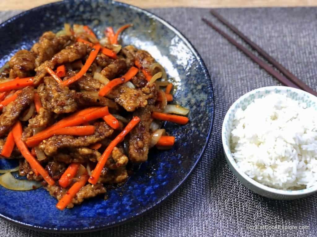 Crispy Chilli Beef recipe