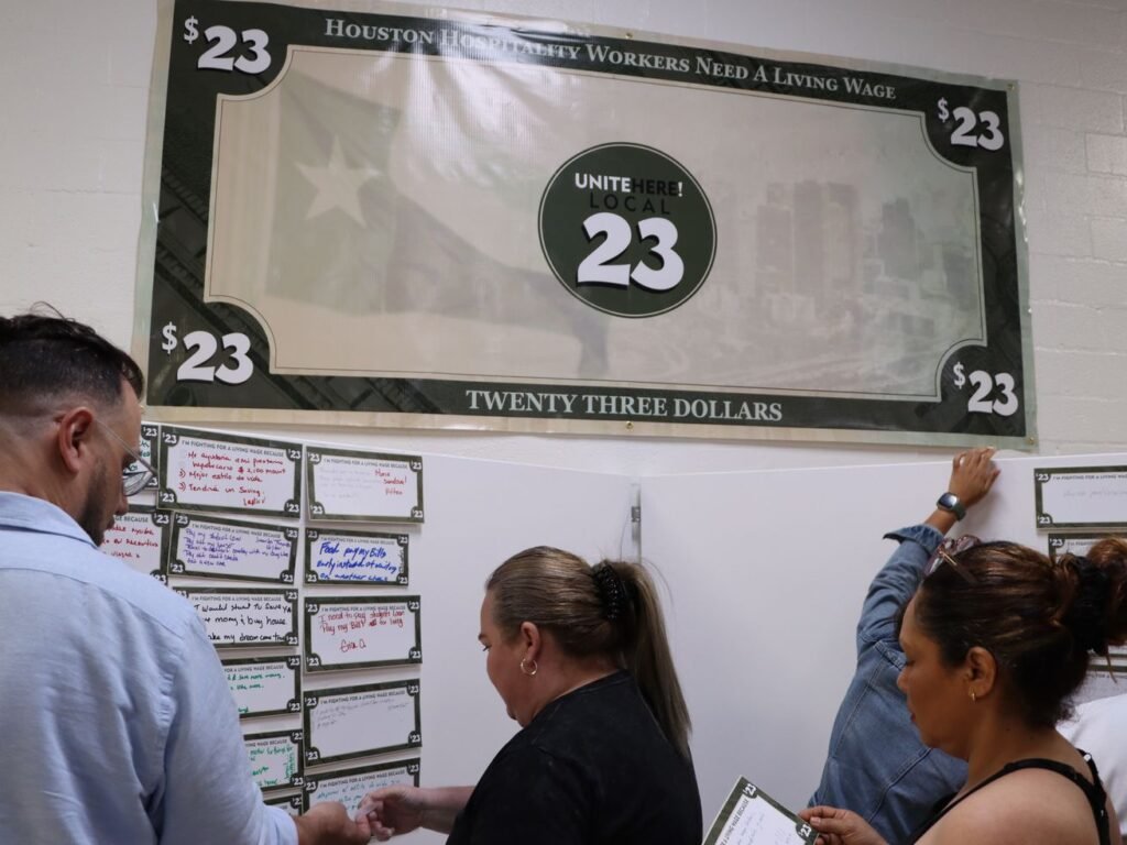 Hospitality Workers Demand Higher Wages as Houston Tourism Booms