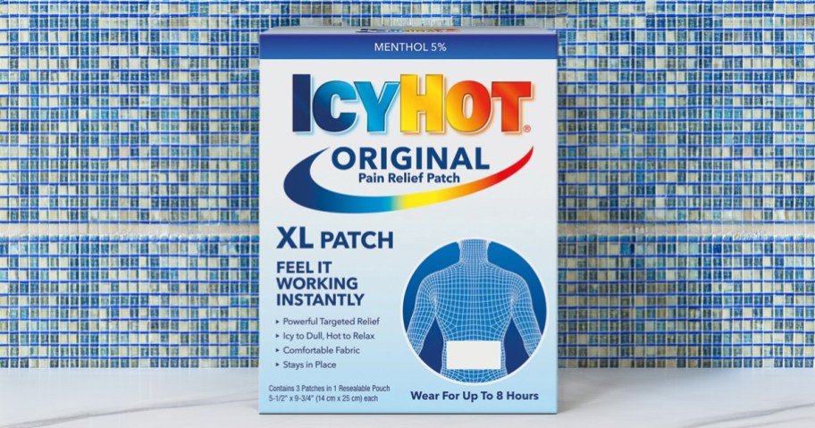 Icy Hot Pain Relief XL Patch 3-Pack Just 96¢ Shipped on Amazon (Reg. $7)