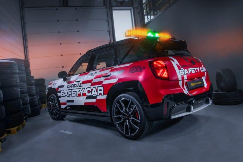 MINI Turns The Aceman John Cooper Works Into A Safety Car