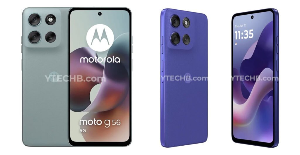 Moto G56 Major Leak Reveals Key Specs, Design, & All Colors