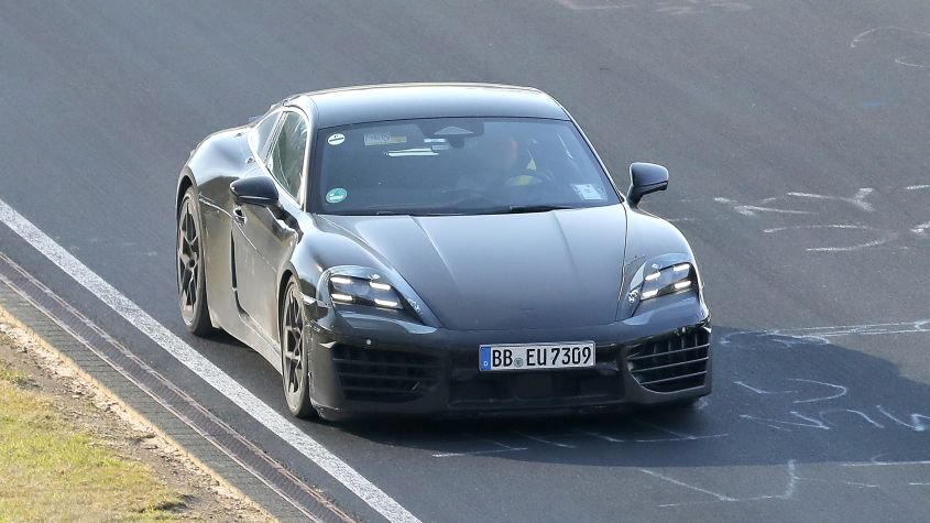 New electric Porsche Cayman - pictures