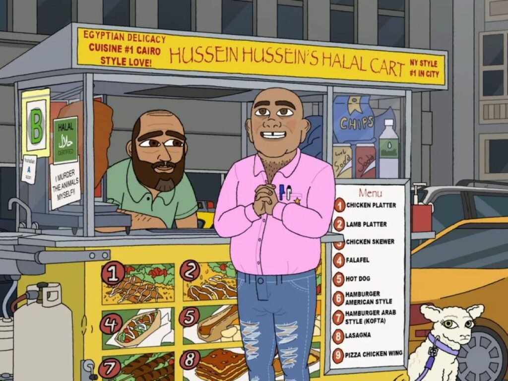 In Ramy’s New Animated Show, An NYC Halal Cart Owner Gets the Spotlight