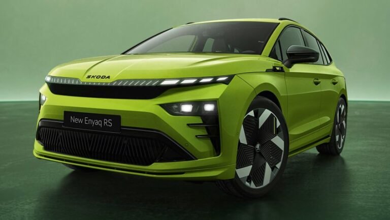 New Skoda Enyaq vRS: hot electric SUV gets striking looks and 335bhp