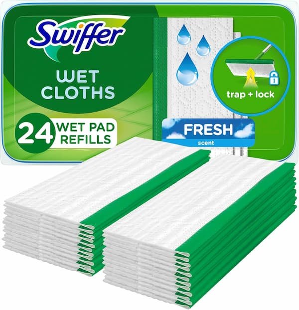 Swiffer Sweeper Wet Mopping Cloths 24-Count only $6.49!