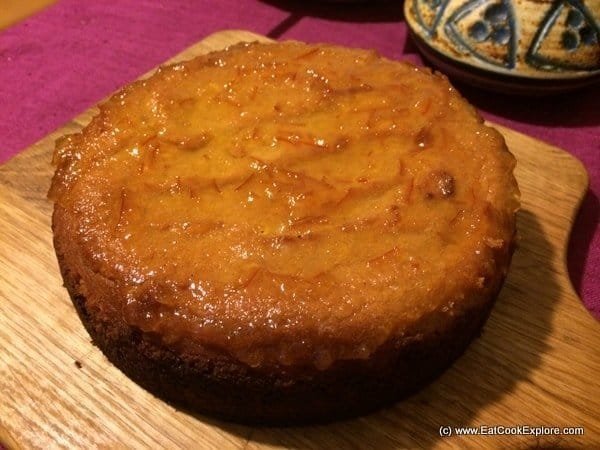 Gluten Free Spiced Orange and Almond cake