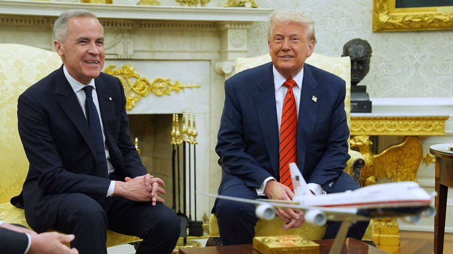 Trump, Carney talk tariffs