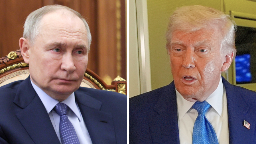 Trump sets up Monday call with Putin