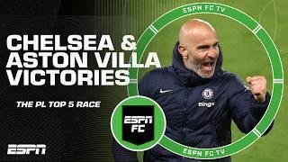 IMPORTANT WINS for Chelsea and Aston Villa in the Top 5 race + Arsenal-Newcastle preview ⚽ | ESPN FC