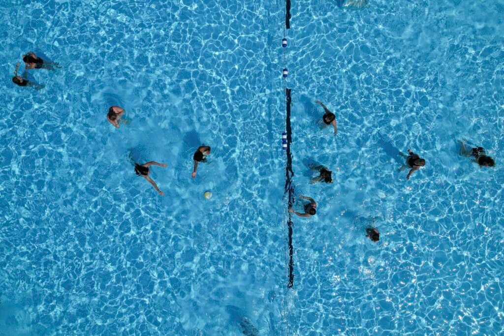 The pool's open. Trump's laid off the team that helps protect swimmers.