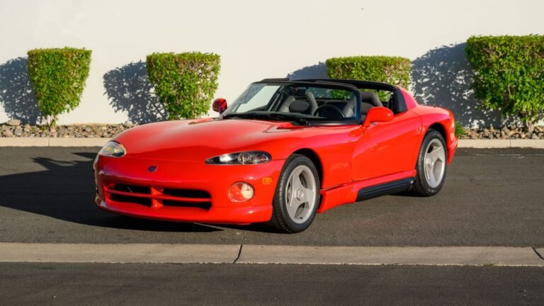 This Untouched 40-Mile Viper Is An Amazing Time Capsule, But Maybe A Risky Driver