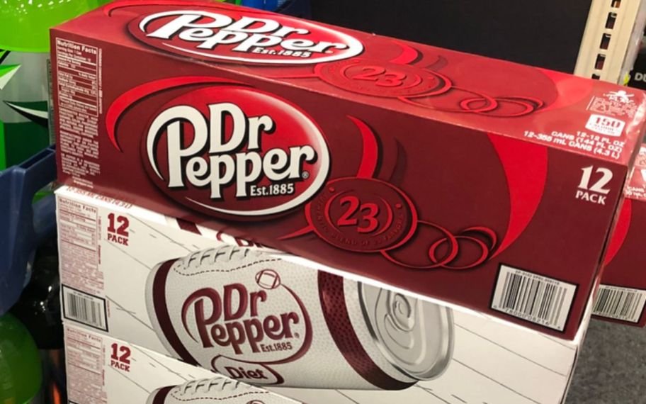 THREE Dr Pepper 12-Packs Only $14.81 Shipped on Amazon – Just $4.94 Each