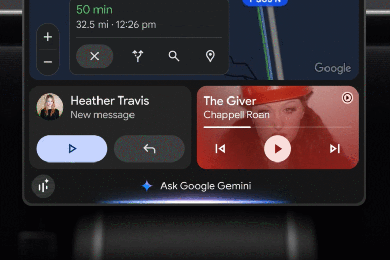 Gemini AI Will Soon Power In-Car Android Auto