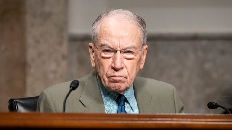 Grassley pushes Trump to let Putin know 'game over'