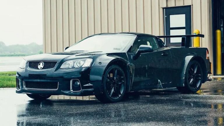 The Australian Pickup Truck That Secretly Became The Mid-Engined Corvette