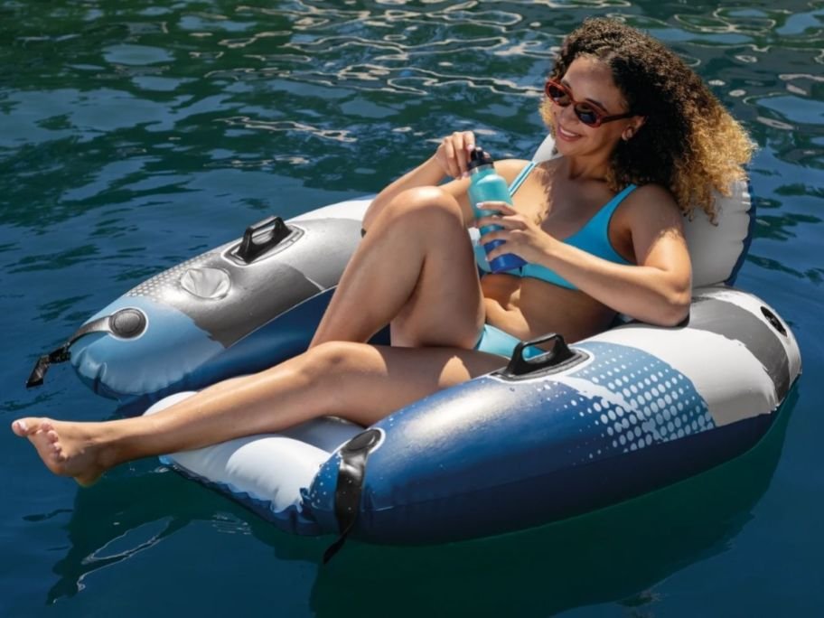 Float in Comfort: Intex Inflatable Lounger Only $19.94 on Walmart.com
