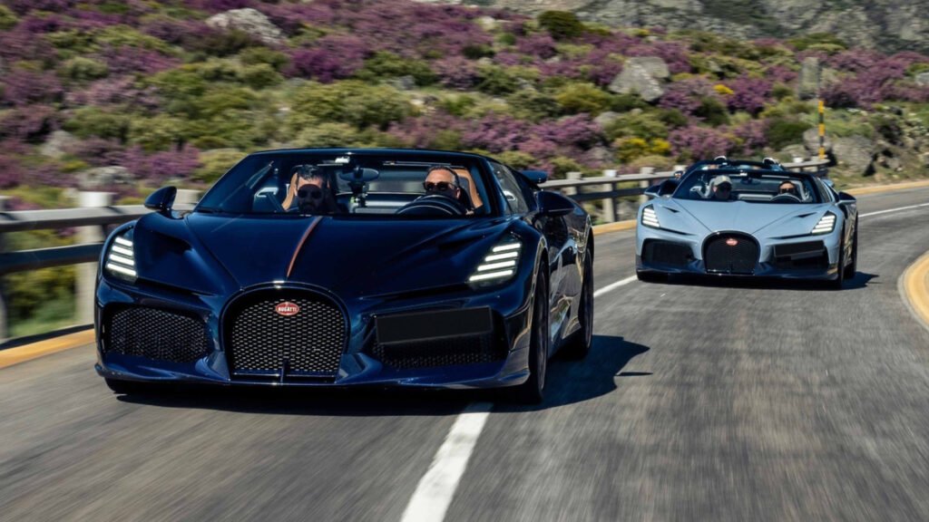 Listen To The Bugatti W16 Mistral Make The Loudest, Best Turbo Noises You've Ever Heard