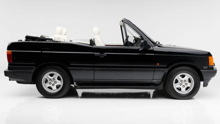 Your Inner 1990s Yuppie Needs This Convertible Range Rover