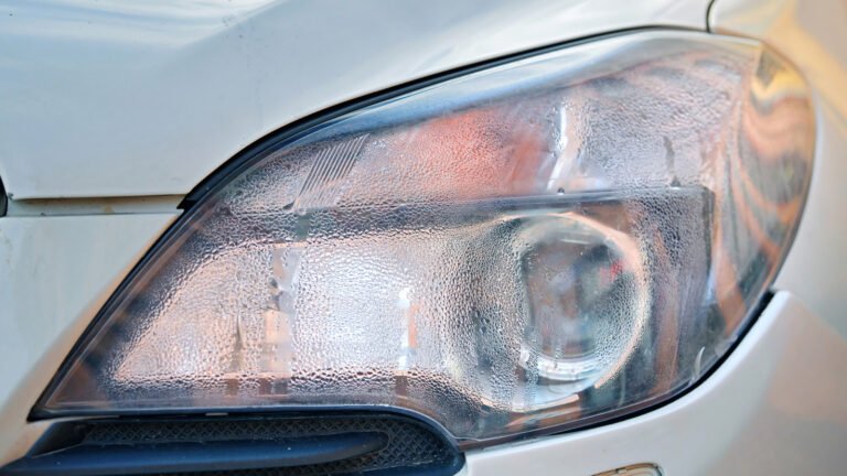 How To Remove Moisture From Your Car's Headlights