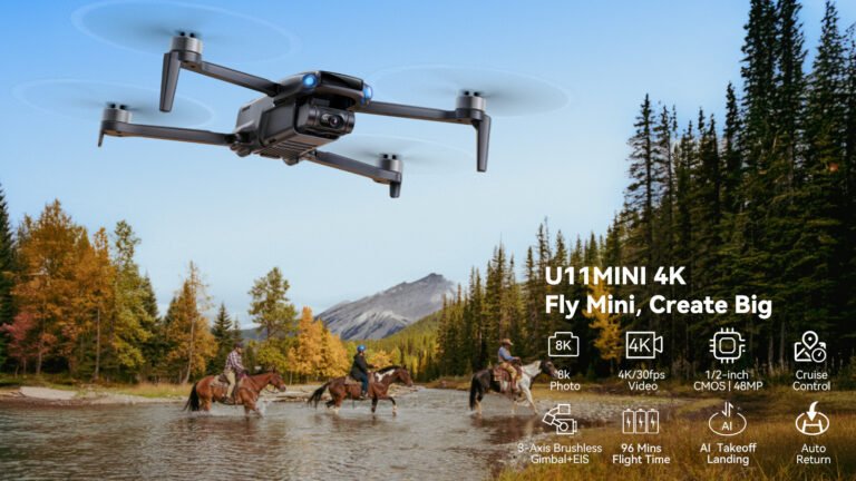 Skip Flight School And Start Capturing Epic Moments With The Ruko U11MINI 4K Drone