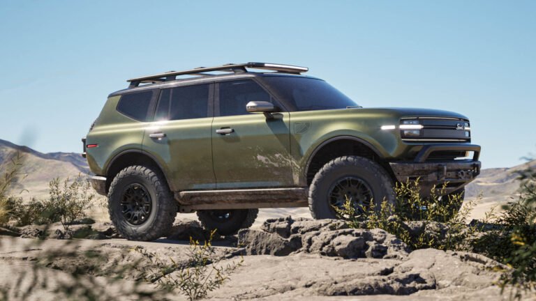 Scout Shows A Traveler Decked Out In Off-Road Accessories And Gorgeous Green Paint